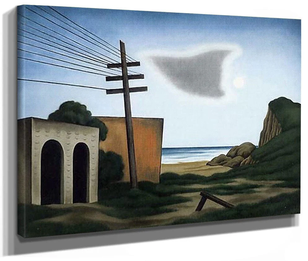 The Cable Station By George Ault