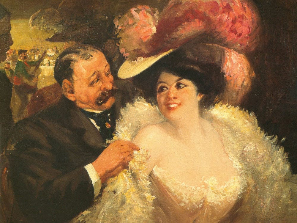 The Cafe Francis 1906 By George Luks - Image 7
