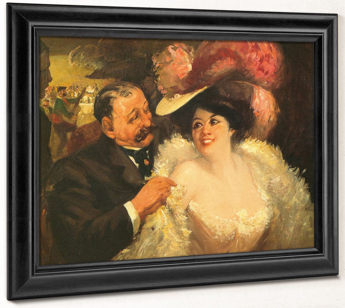 The Cafe Francis 1906 By George Luks - Image 8