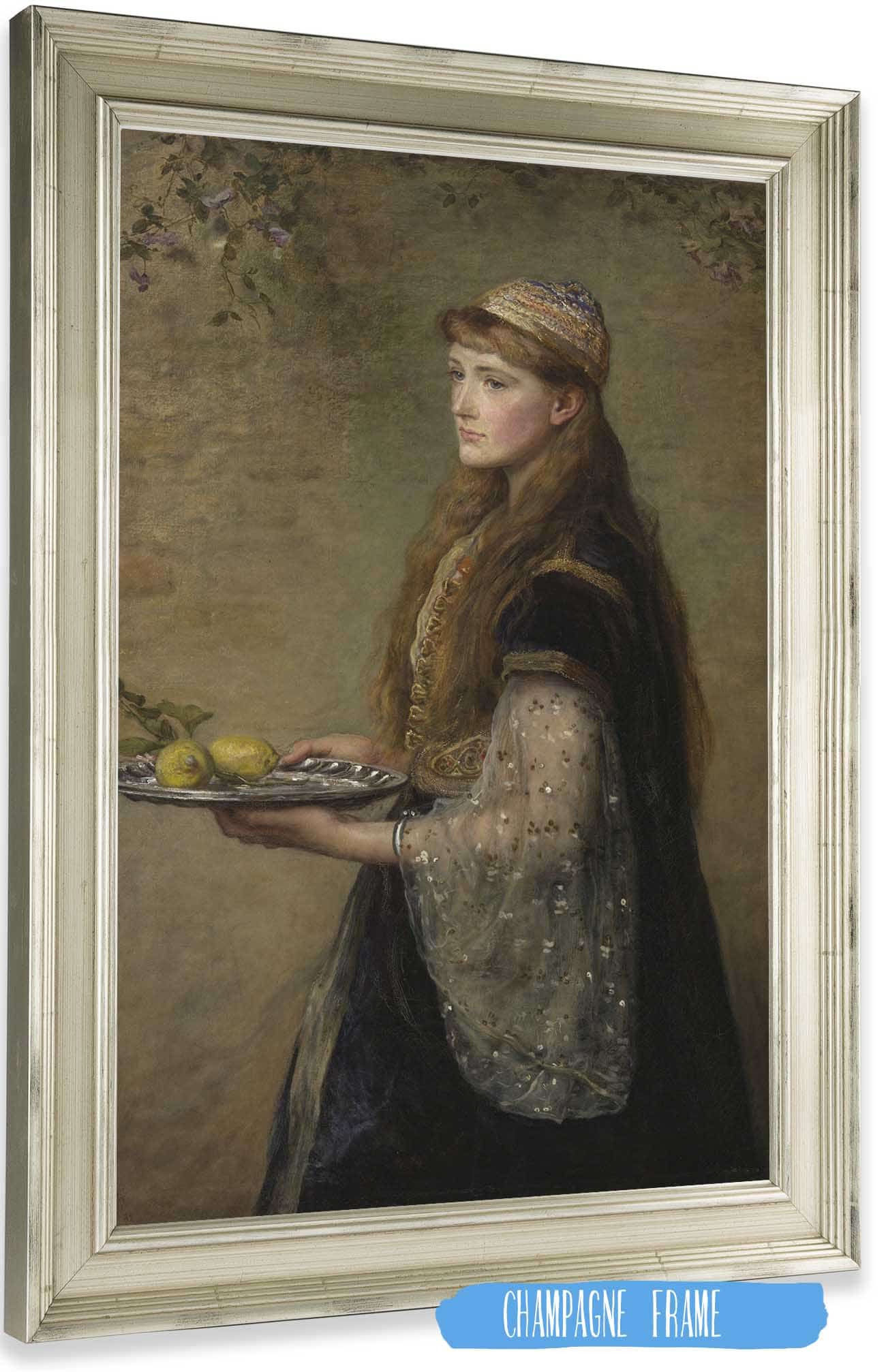 The Captive by Sir John Everett Millais