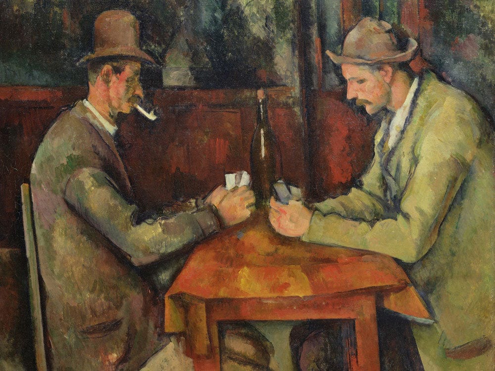 The Card Players By Paul Cezanne - Image 7