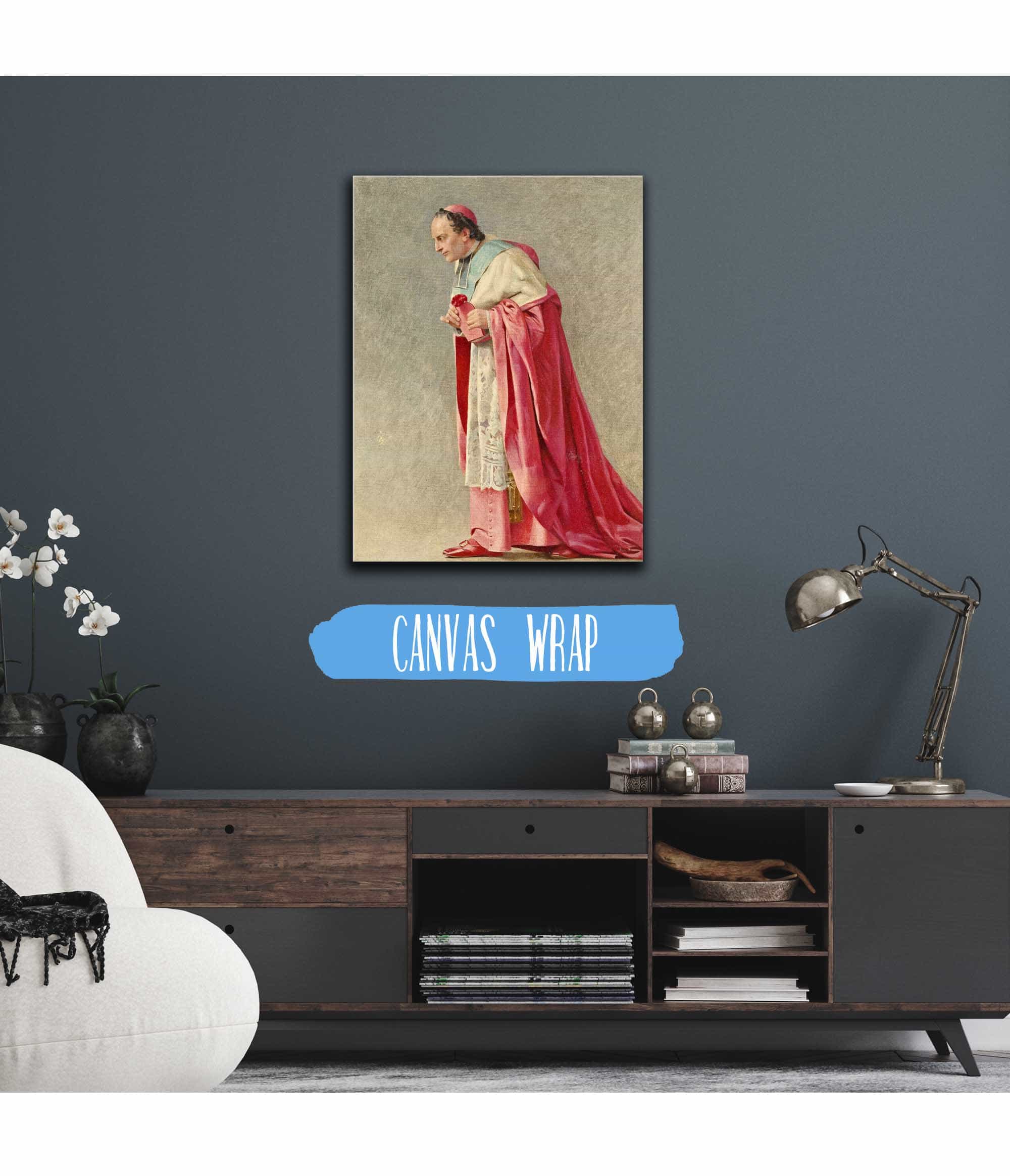 The Cardinal by Jehan Georges Vibert - Image 5
