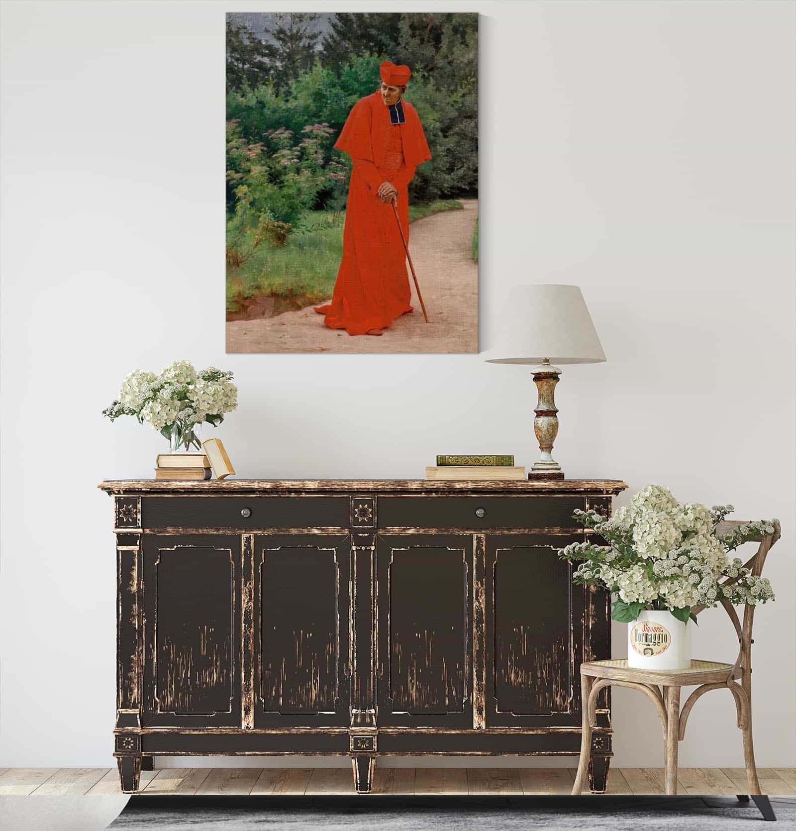 The Cardinal by Jehan Georges Vibert - Image 8