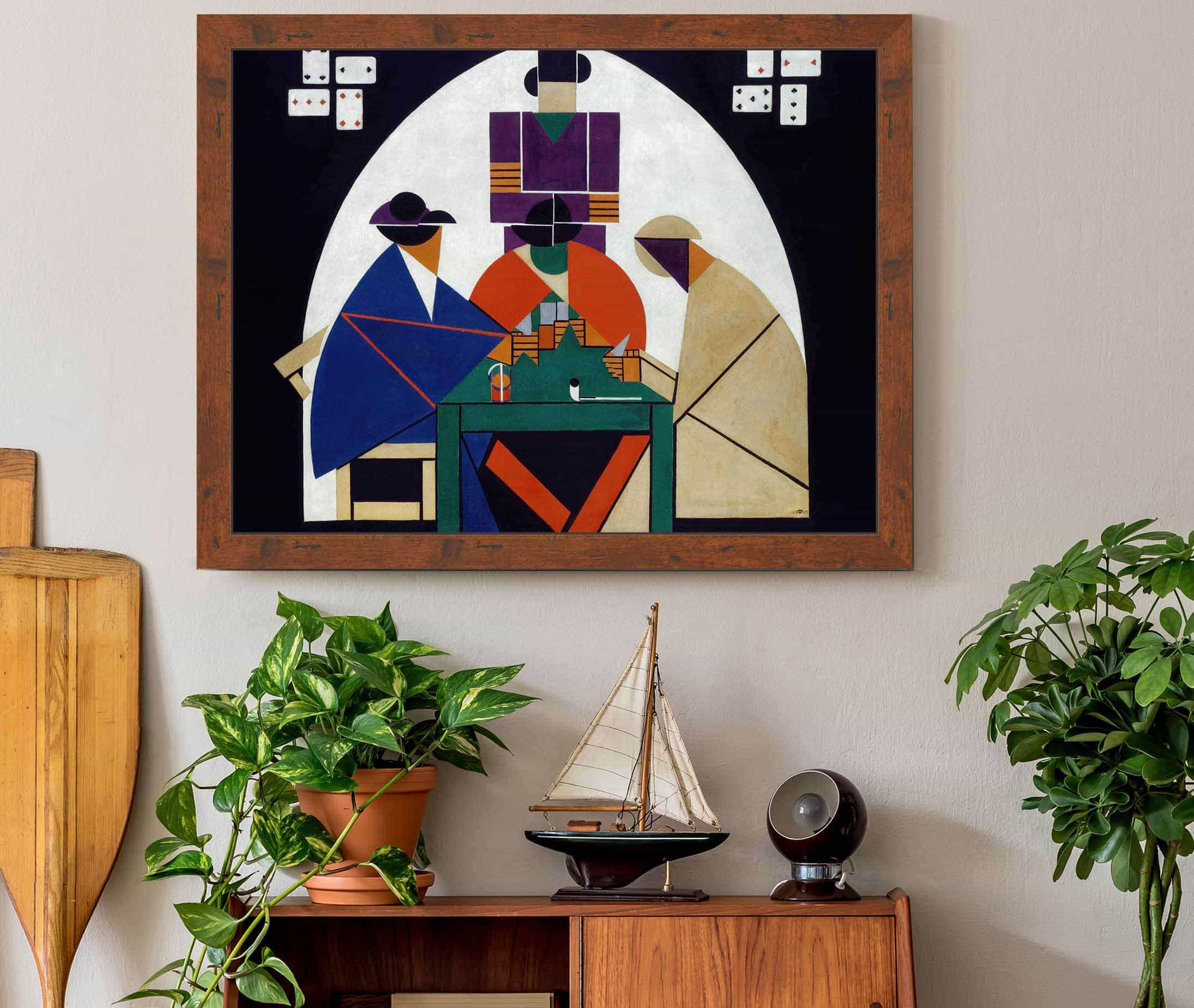The Cardplayers Between And by Theo Van Doesburg - Image 3
