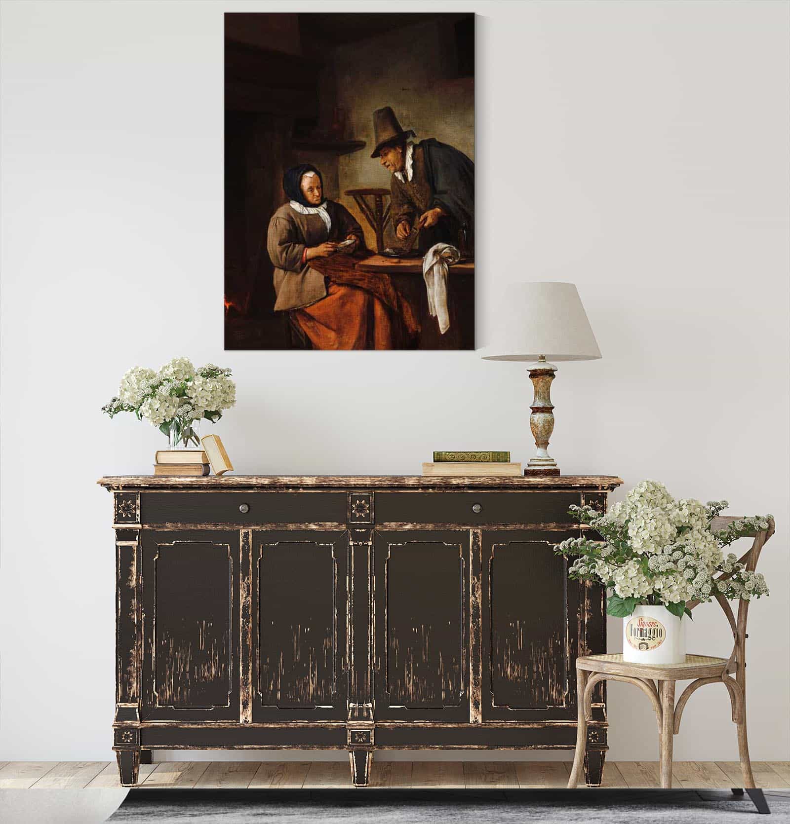 The Caudle Makers by Jan Steen - Image 4
