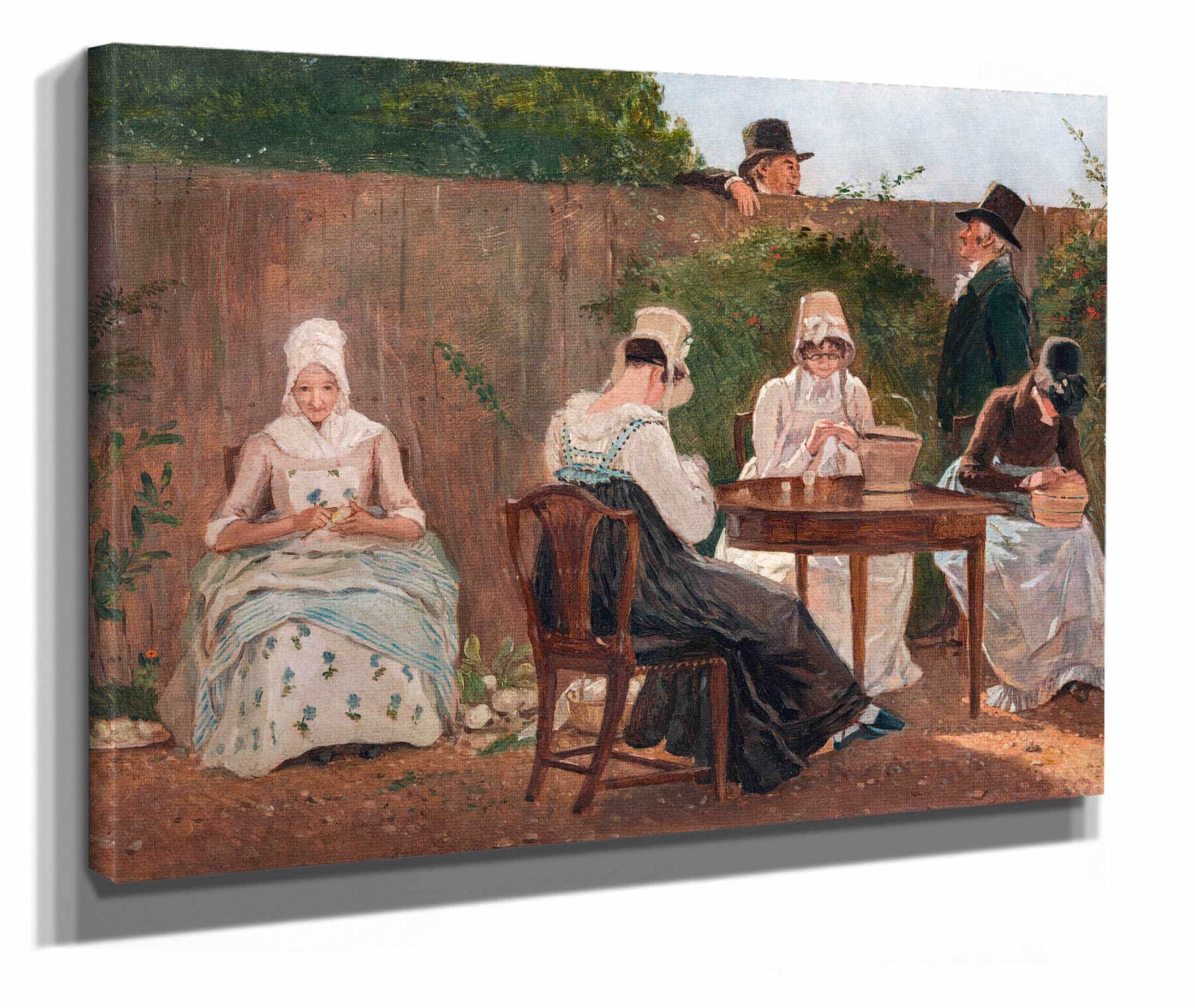The Chalon Family In London by Jacques Laurent Agasse - Image 2