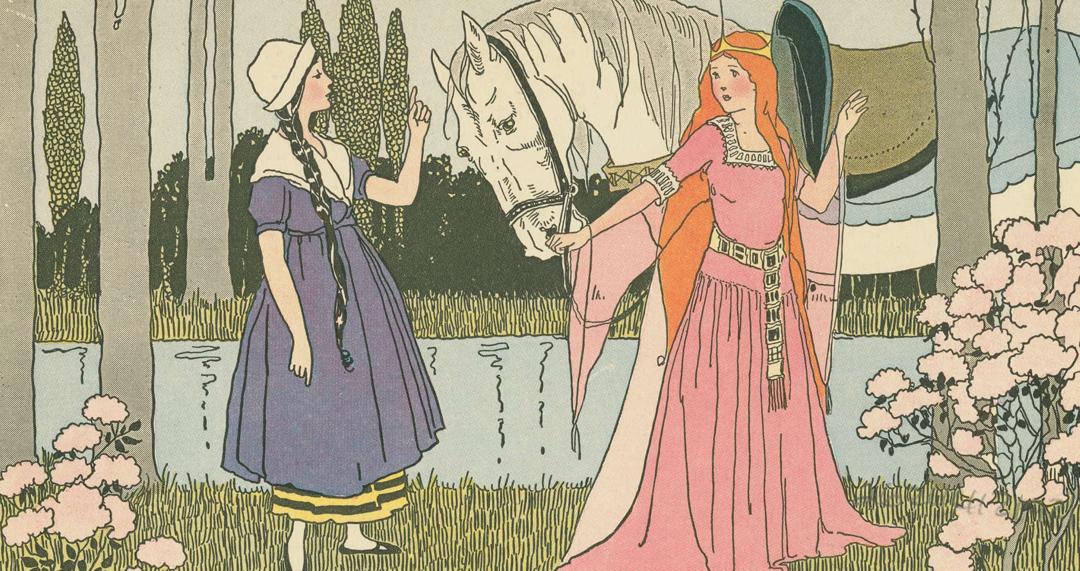 The Chambermaid Refuses To Bring Water To The Princess by Margaret Evans Price - Image 2