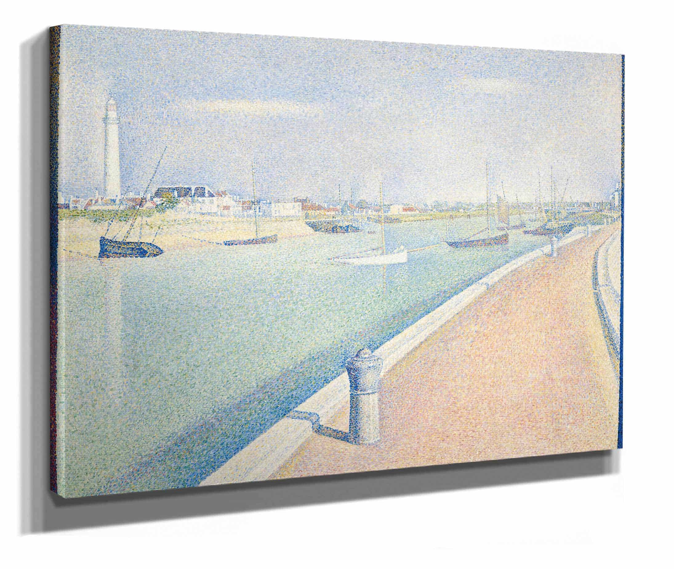 The Channel Of Gravelines Petit Fort Philippe by Georges Seurat - Image 2