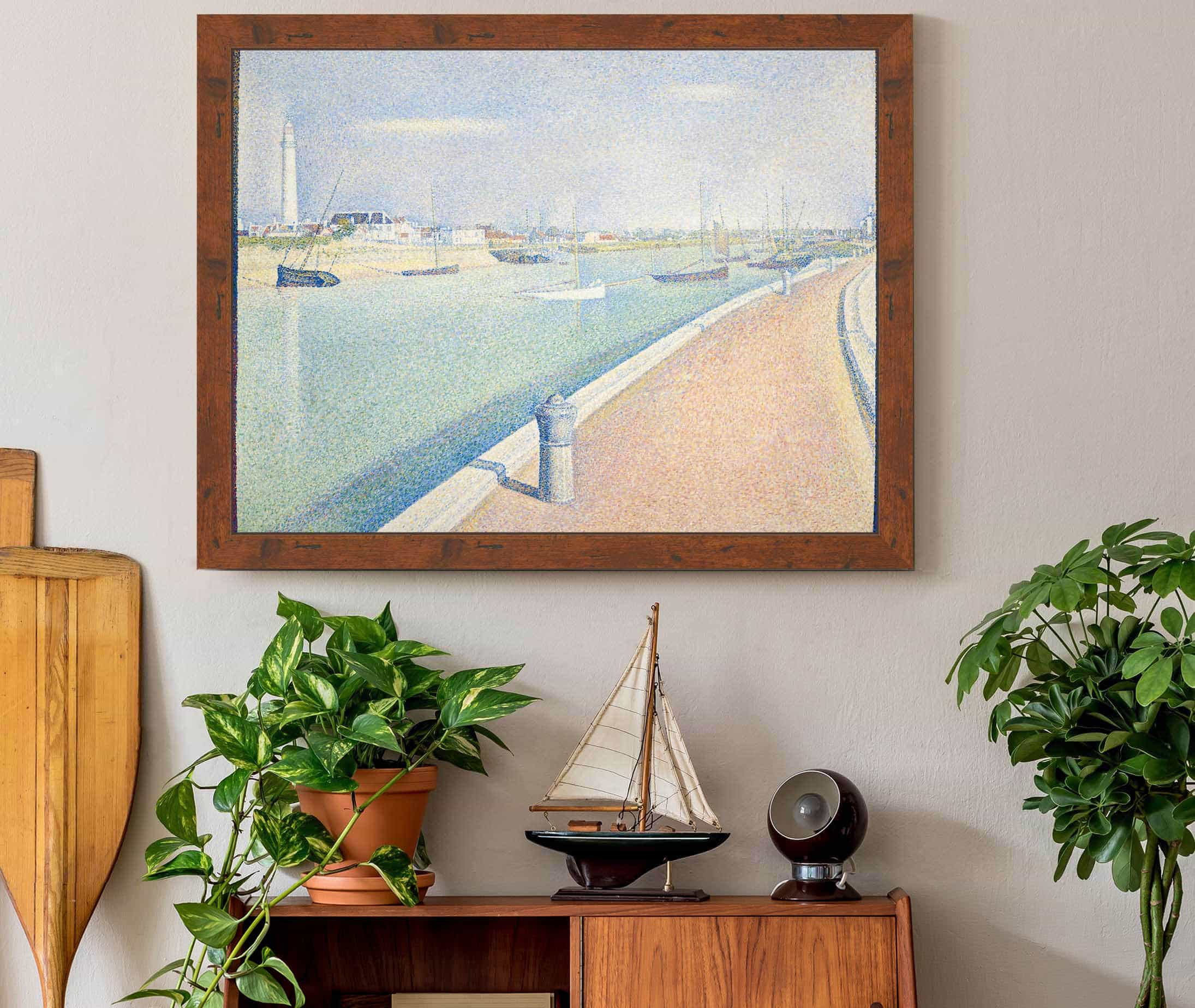 The Channel Of Gravelines Petit Fort Philippe by Georges Seurat - Image 3