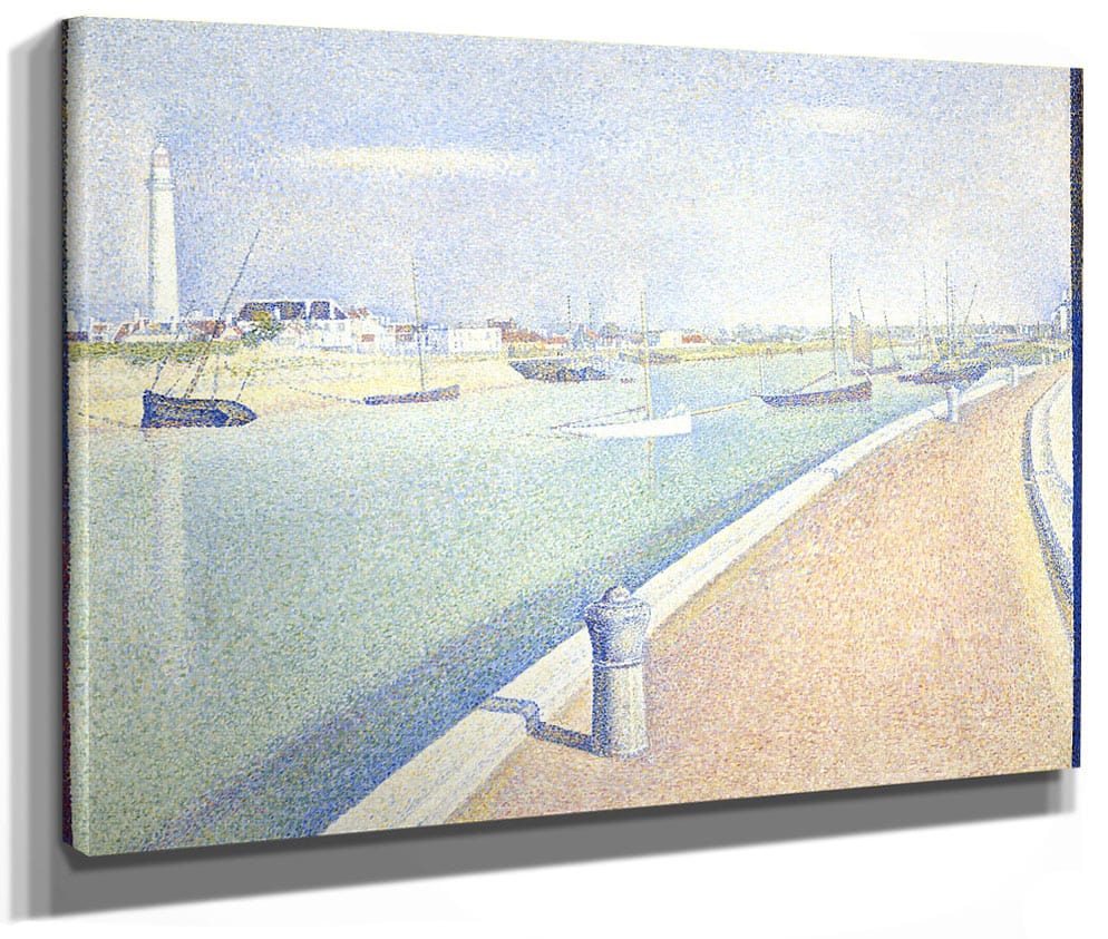 The Channel Of Gravelines, Petit Fort Philippe By Georges Pierre Seurat