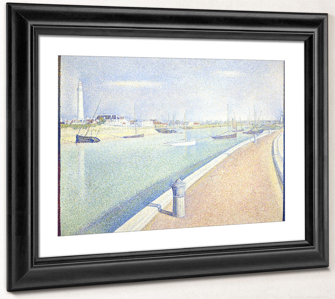 The Channel Of Gravelines, Petit Fort Philippe By Georges Pierre Seurat - Image 2