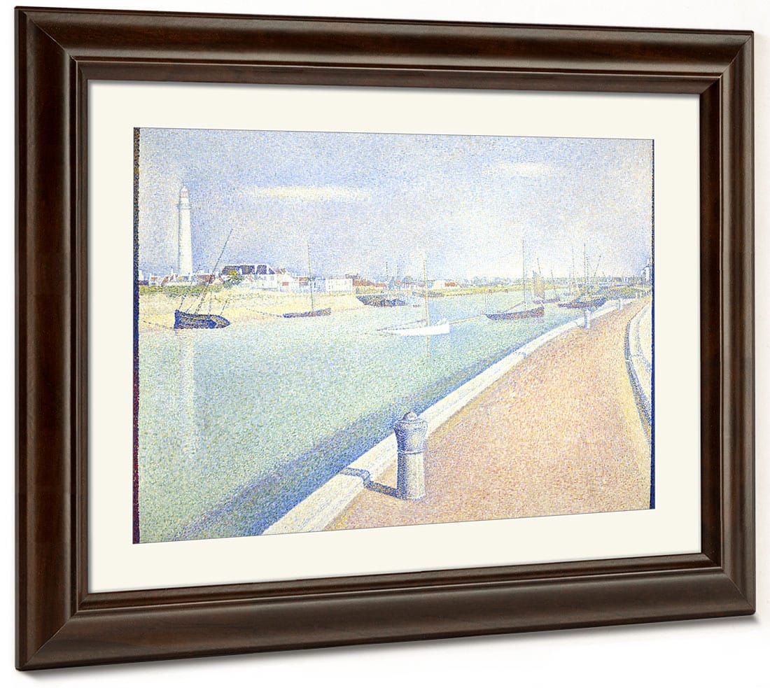 The Channel Of Gravelines, Petit Fort Philippe By Georges Pierre Seurat - Image 3