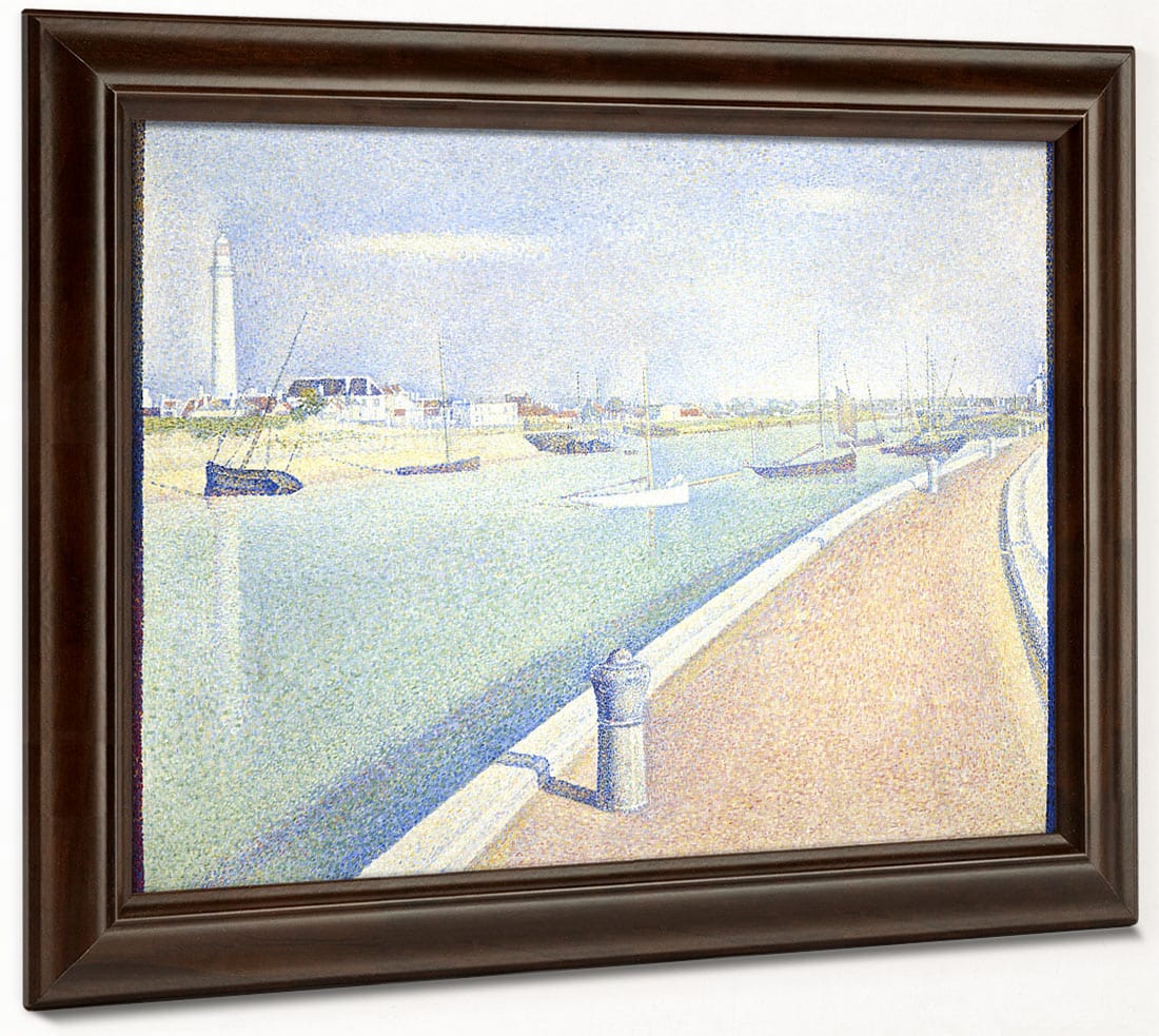 The Channel Of Gravelines, Petit Fort Philippe By Georges Pierre Seurat - Image 4
