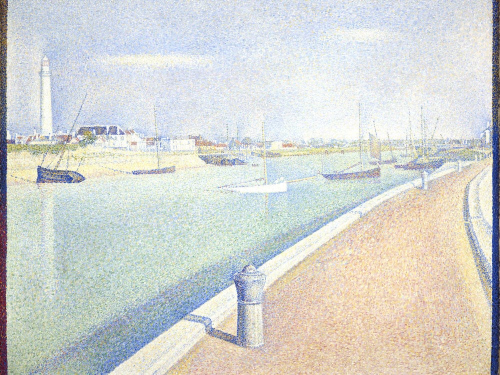 The Channel Of Gravelines, Petit Fort Philippe By Georges Pierre Seurat - Image 5