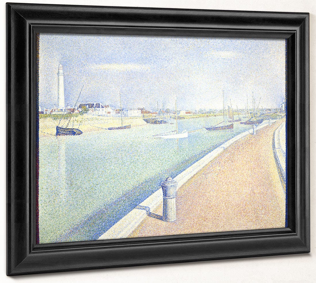The Channel Of Gravelines, Petit Fort Philippe By Georges Pierre Seurat - Image 6