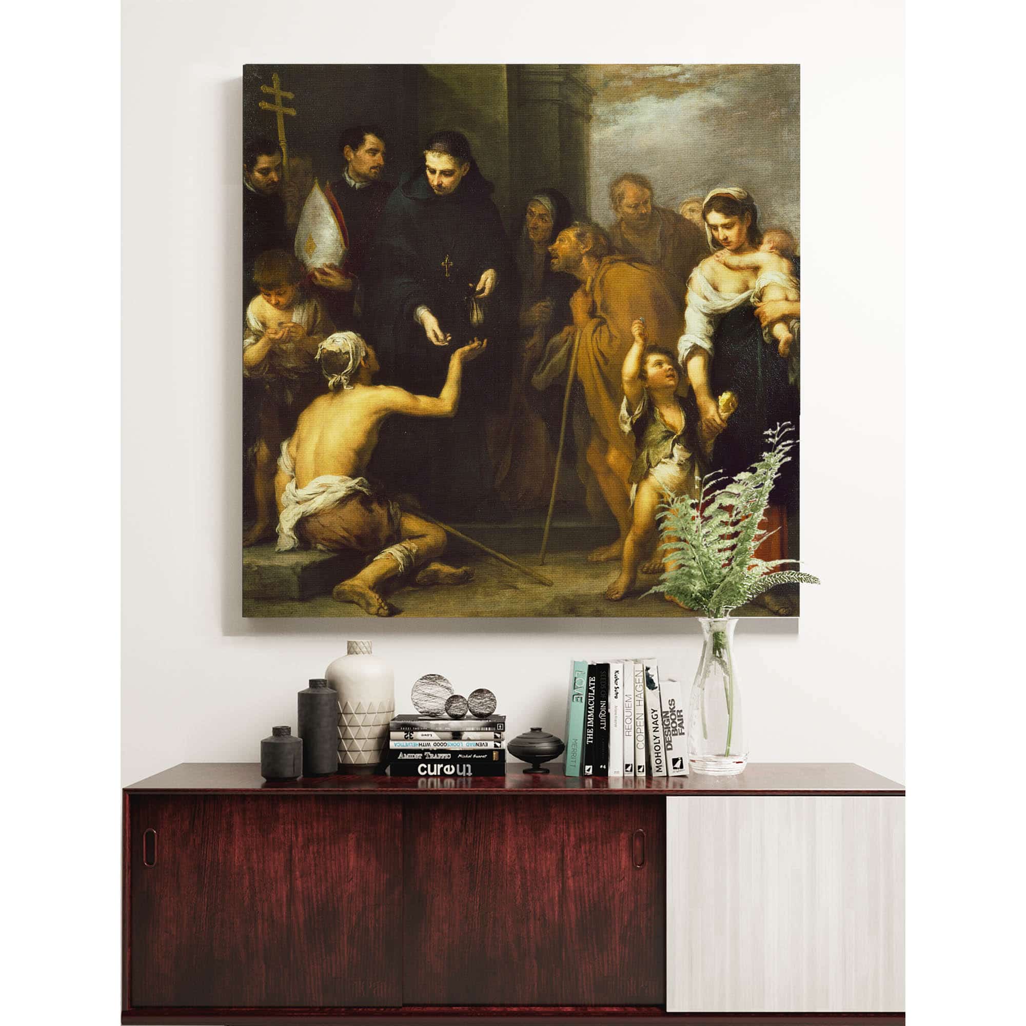 The Charity Of Saint Thomas Of Villanueva by Bartolome Esteban Murillo - Image 5