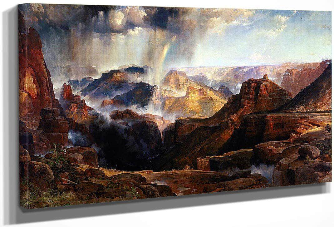 The Chasm Of The Colorado By Thomas Moran