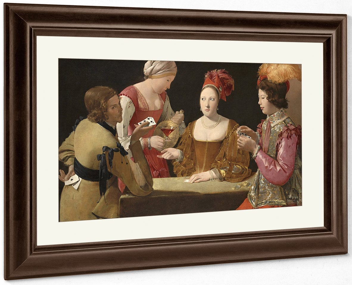 The Cheat With The Ace Of Clubs 1634 By Georges De La Tour - Image 5