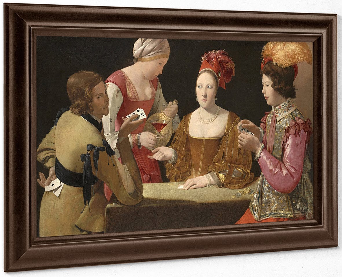 The Cheat With The Ace Of Clubs 1634 By Georges De La Tour - Image 6