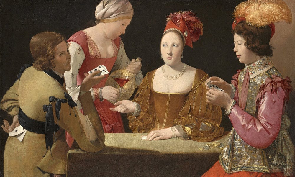 The Cheat With The Ace Of Clubs 1634 By Georges De La Tour - Image 7