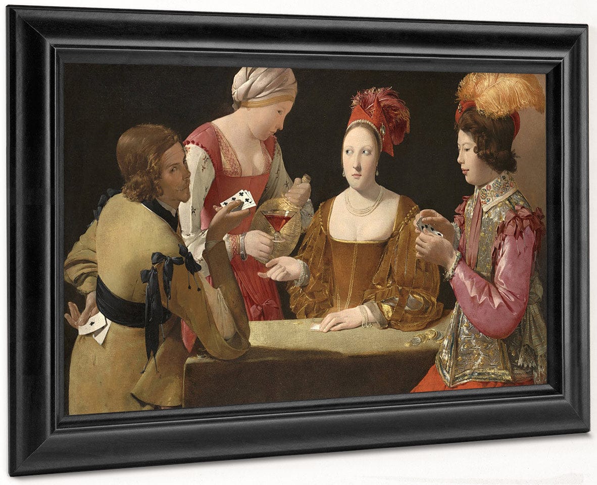 The Cheat With The Ace Of Clubs 1634 By Georges De La Tour - Image 8