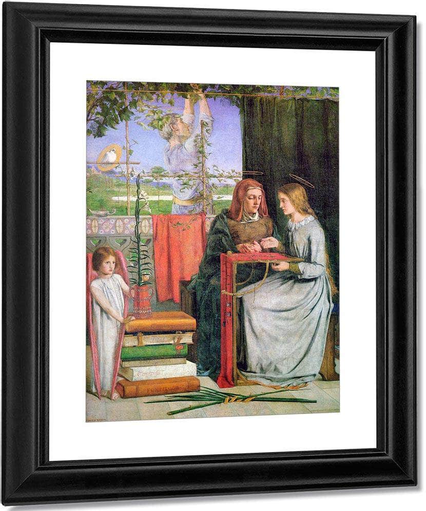 The Childhood Of Mary Virgin 1849 83 2X65 4Cm Tate Britain By Dante Gabriel Rossetti - Image 3