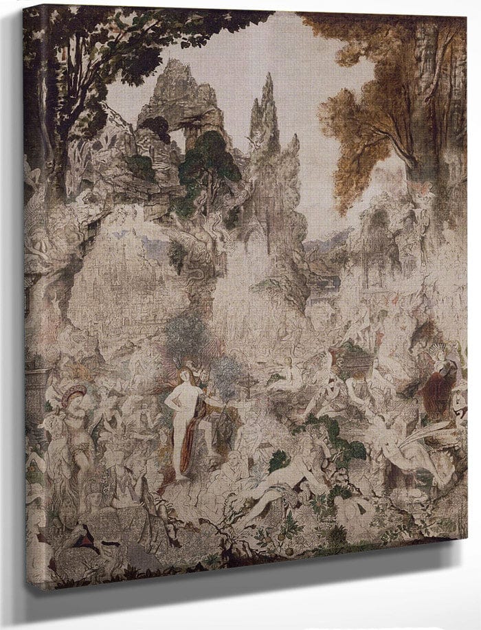 The Chimaeras 1884 By Gustave Moreau