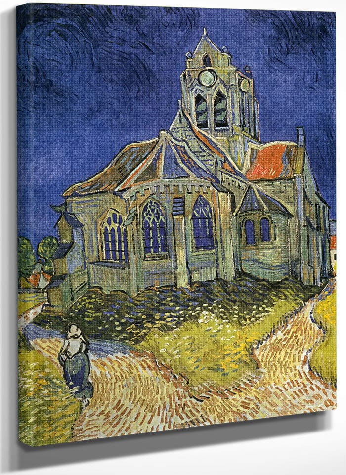 The Church At Auvers By Vincent Van Gogh