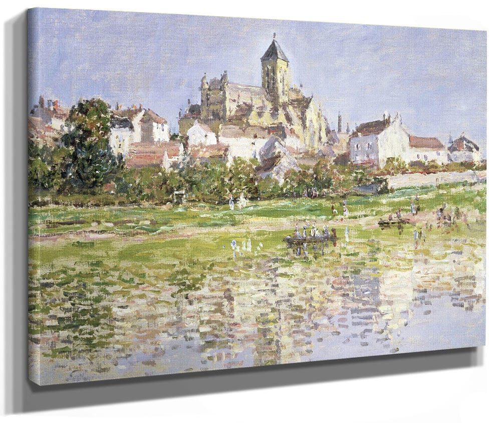 The Church At Vetheuil By Claude Monet