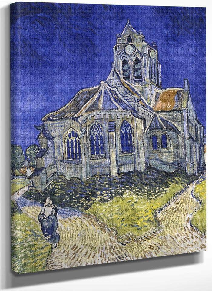 The Church In Auvers Sur Oise View From The Chevet By Vincent Van Gogh