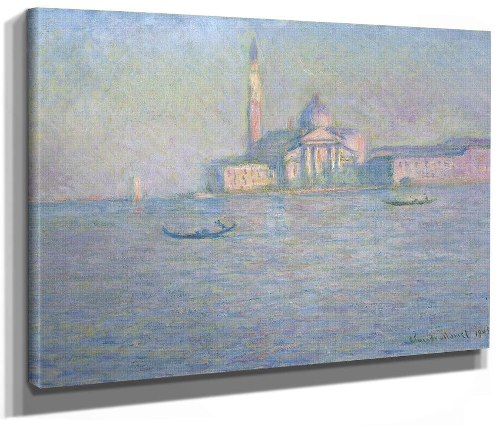 The Church Of San Giorgio Maggiore, Venice By Claude Monet