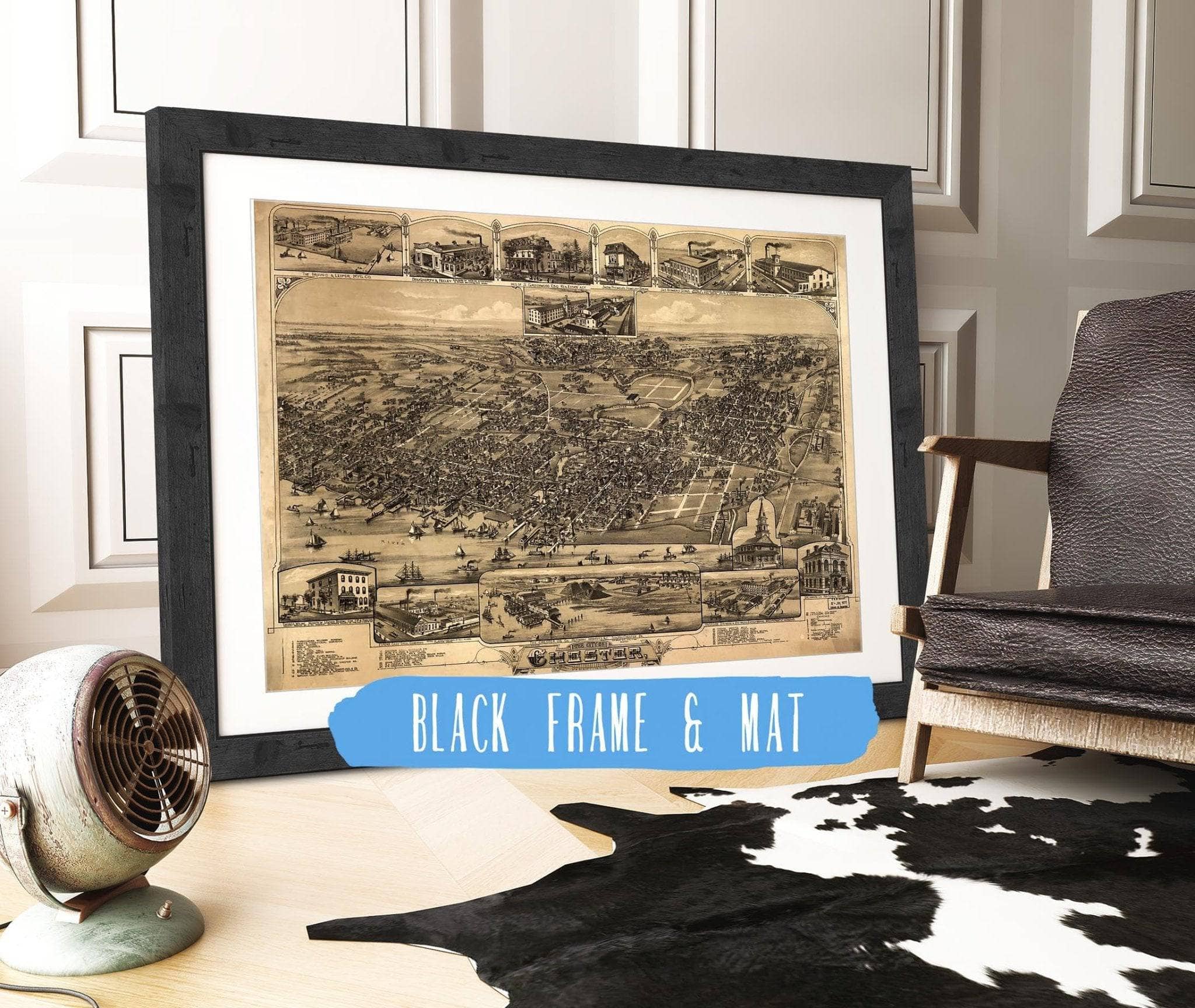 The City Of Chester Pennsylvania 1885 State of Pennsylvania - Image 3