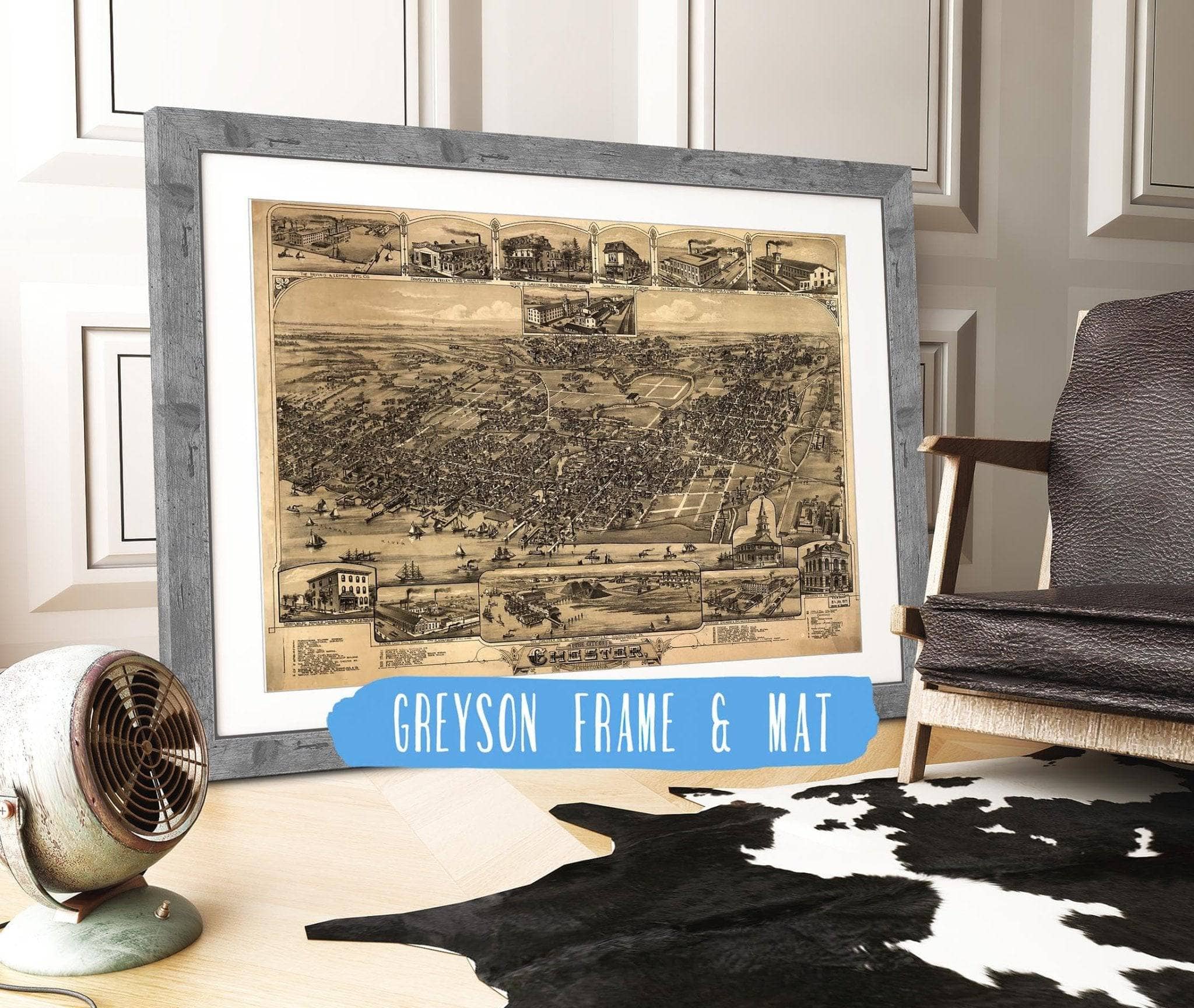 The City Of Chester Pennsylvania 1885 State of Pennsylvania - Image 7