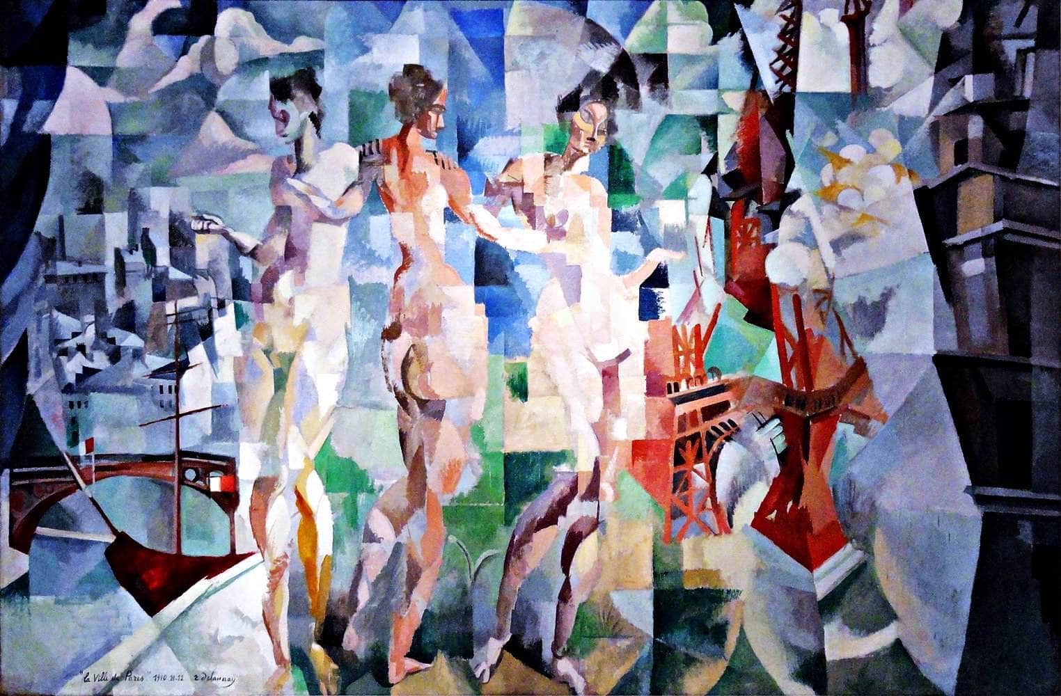 The City Of Paris Painting Robert Delaunay Canvas Art - Image 5