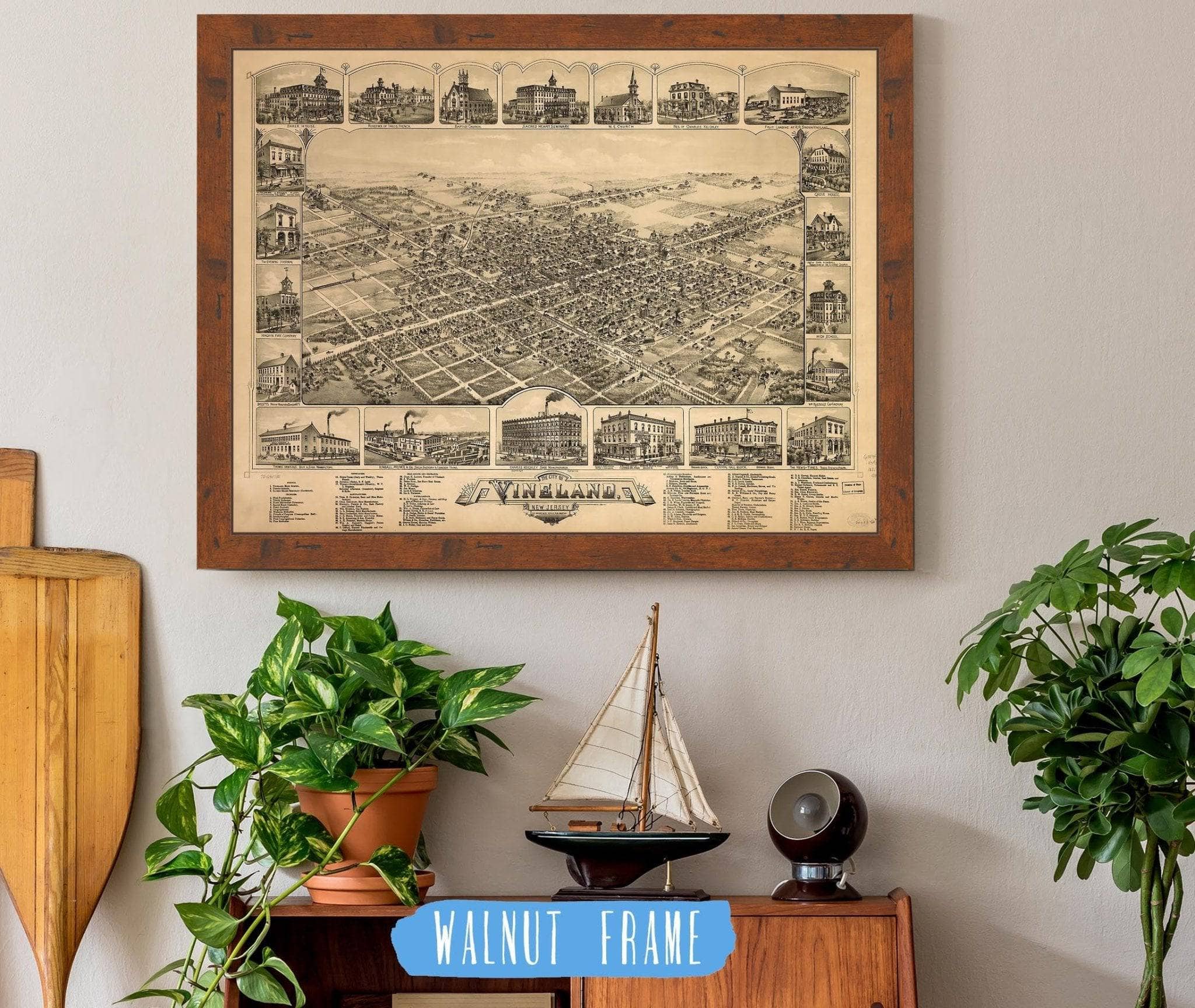 The City Of Vineland New Jersey 1885 State of New Jersey - Image 4