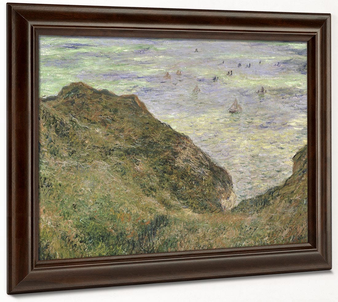 The Cliff At Pourville By Claude Monet - Image 6