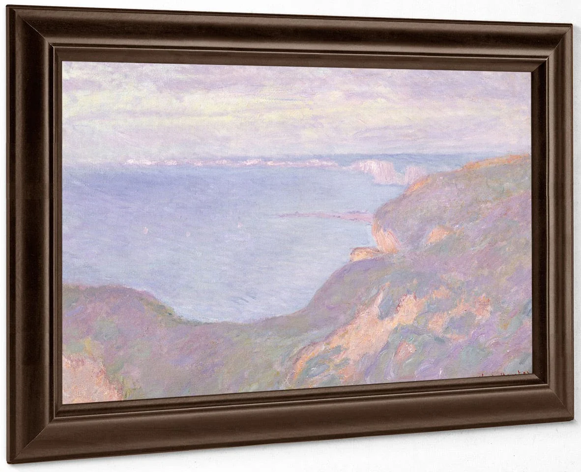 The Cliffs Near Dieppe By Claude Monet - Image 6