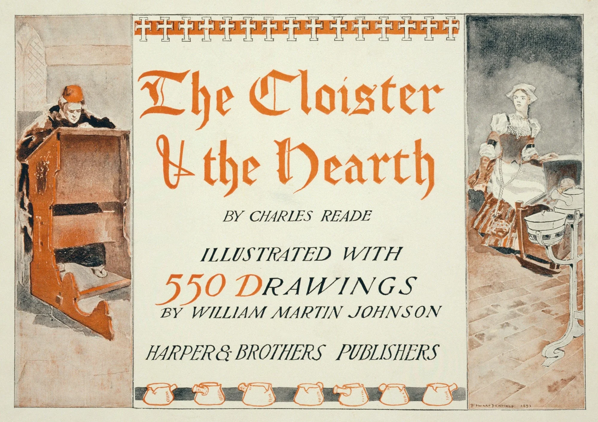 The Cloister And The Hearth by Edward Penfield - Image 2