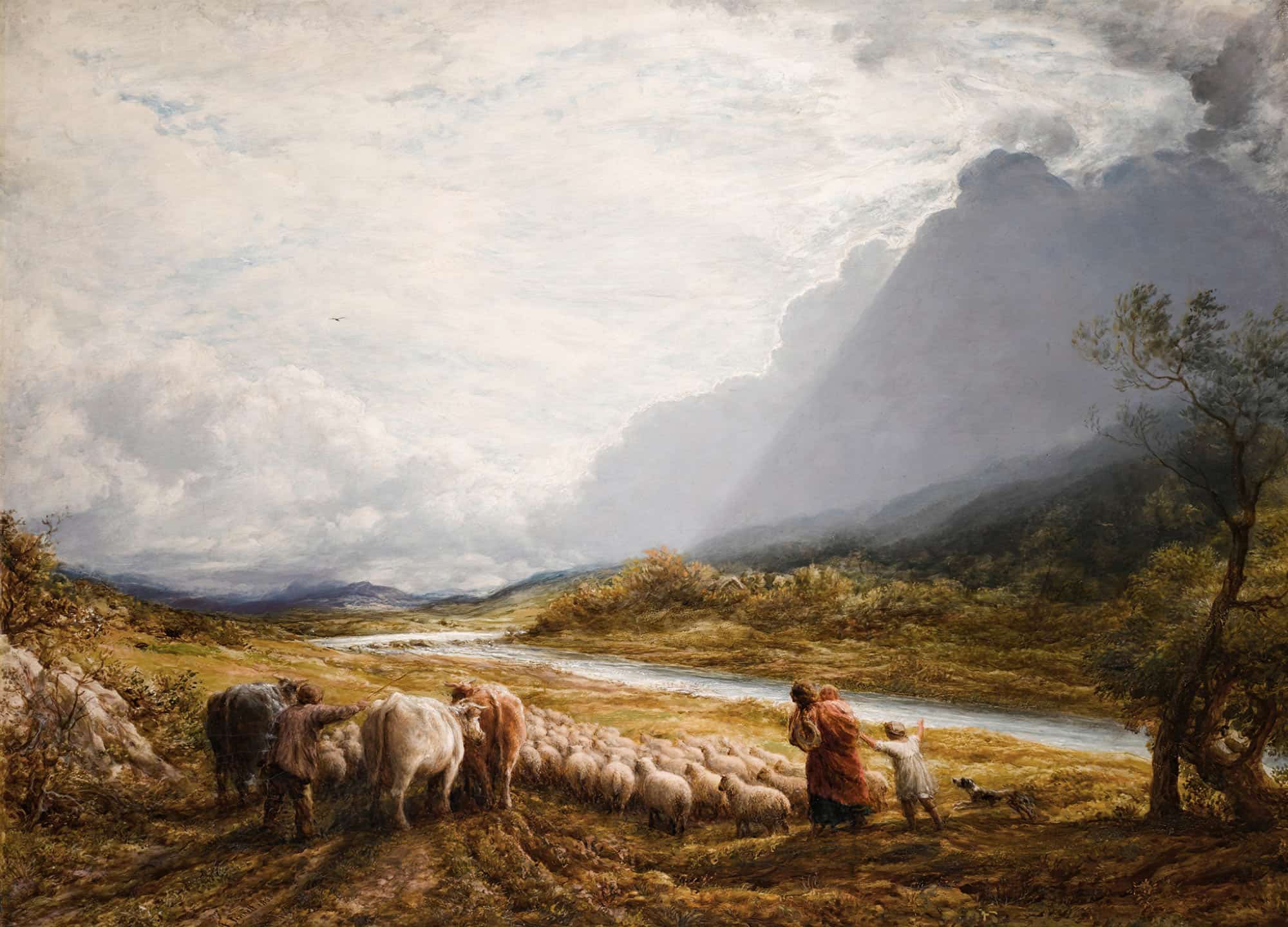 The Cloud by John Linnell