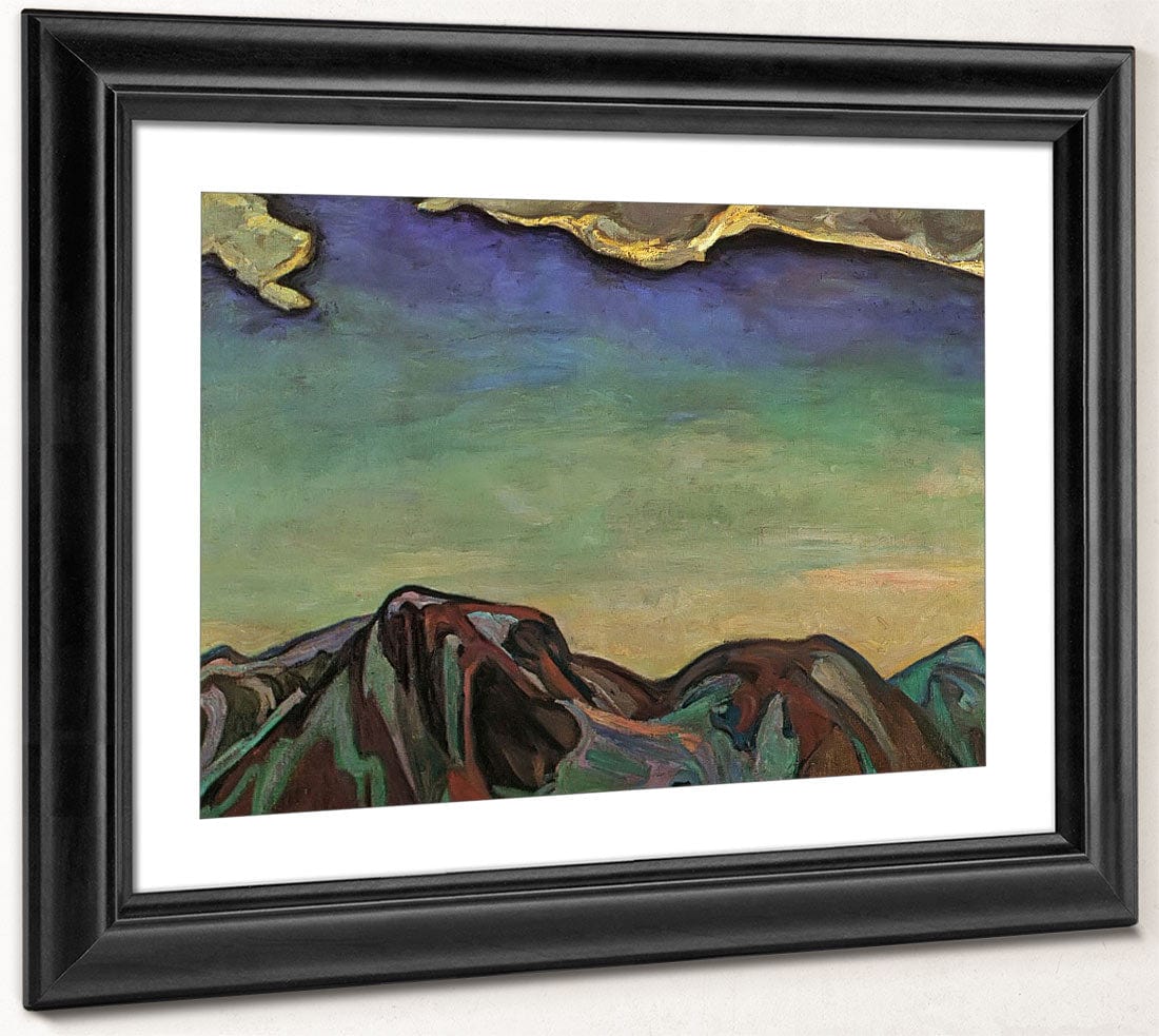 The Cloud Red Mountain By Fh Varley - Image 4