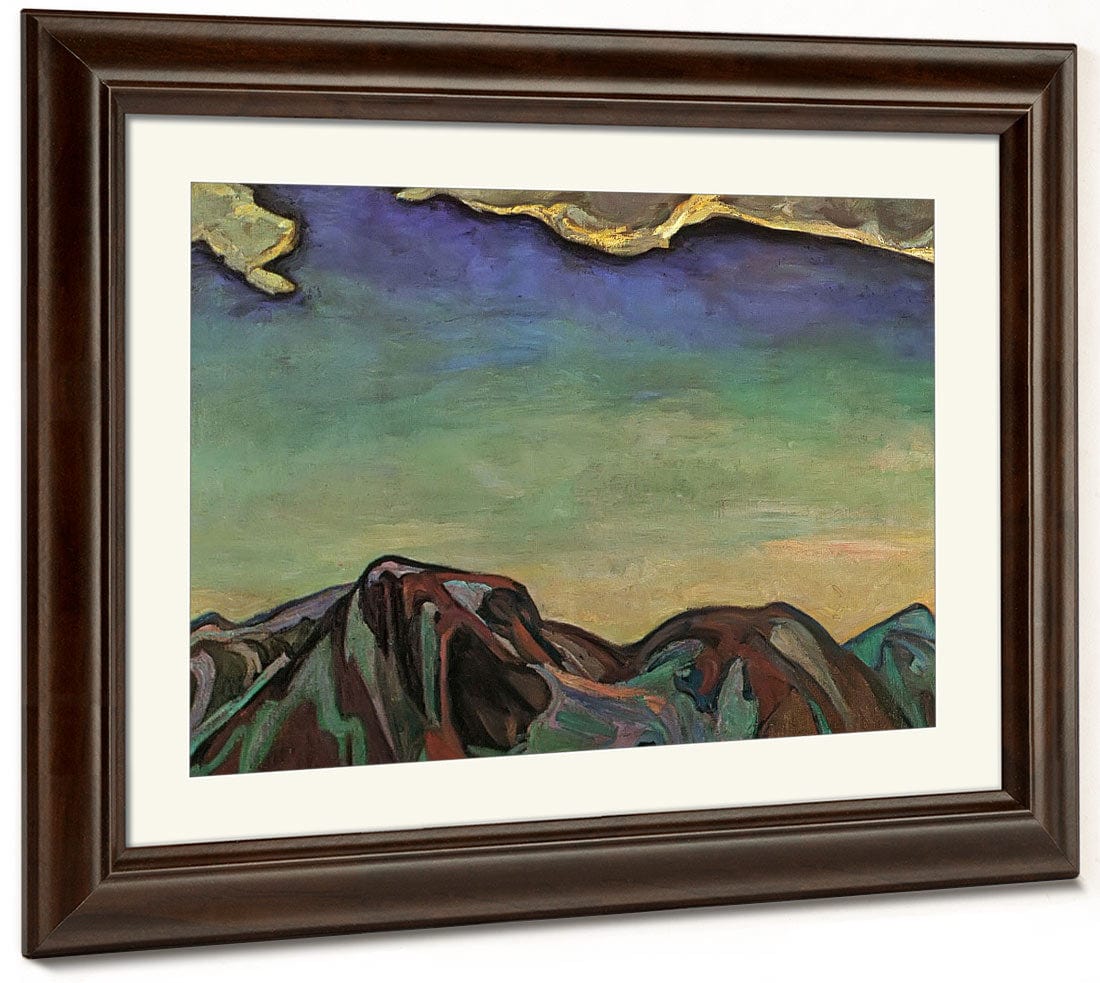 The Cloud Red Mountain By Fh Varley - Image 5