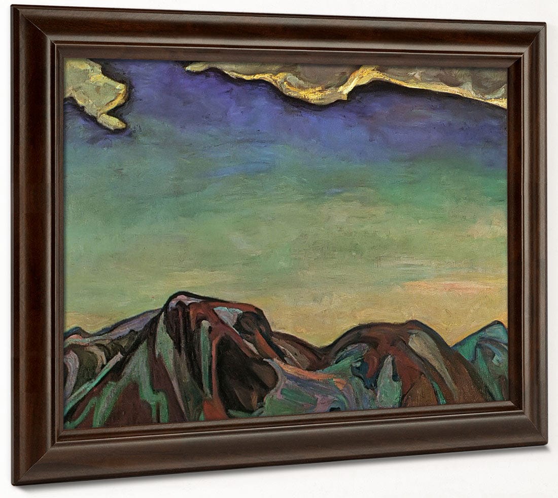 The Cloud Red Mountain By Fh Varley - Image 6