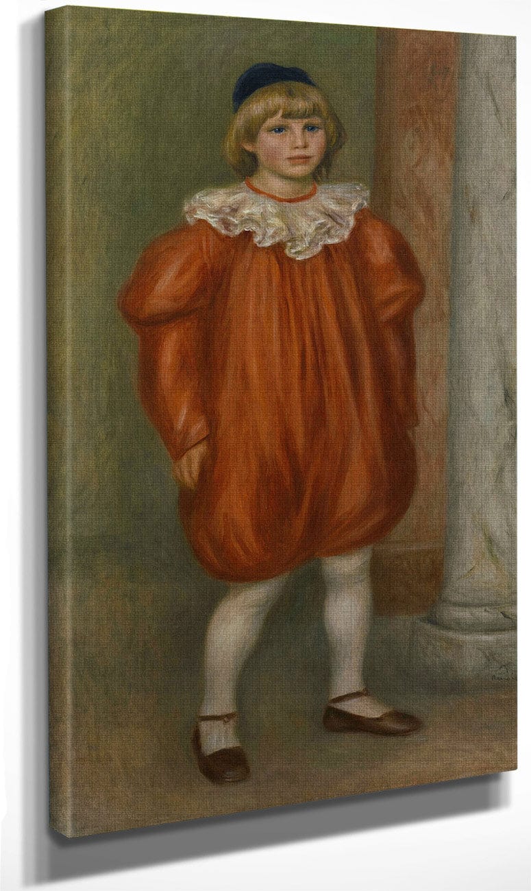 The Clown (Le Clown) By Pierre Auguste Renoir