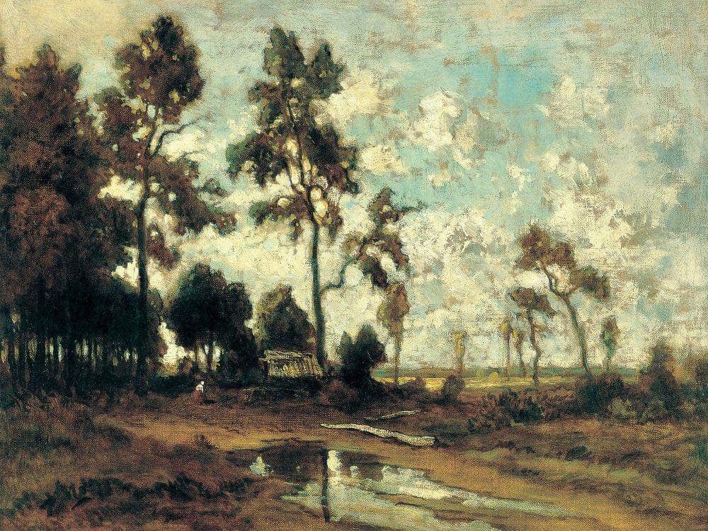 The Colliers Hut In The Forest Of Fontainebleau 1855 By Theodore Rousseau - Image 7