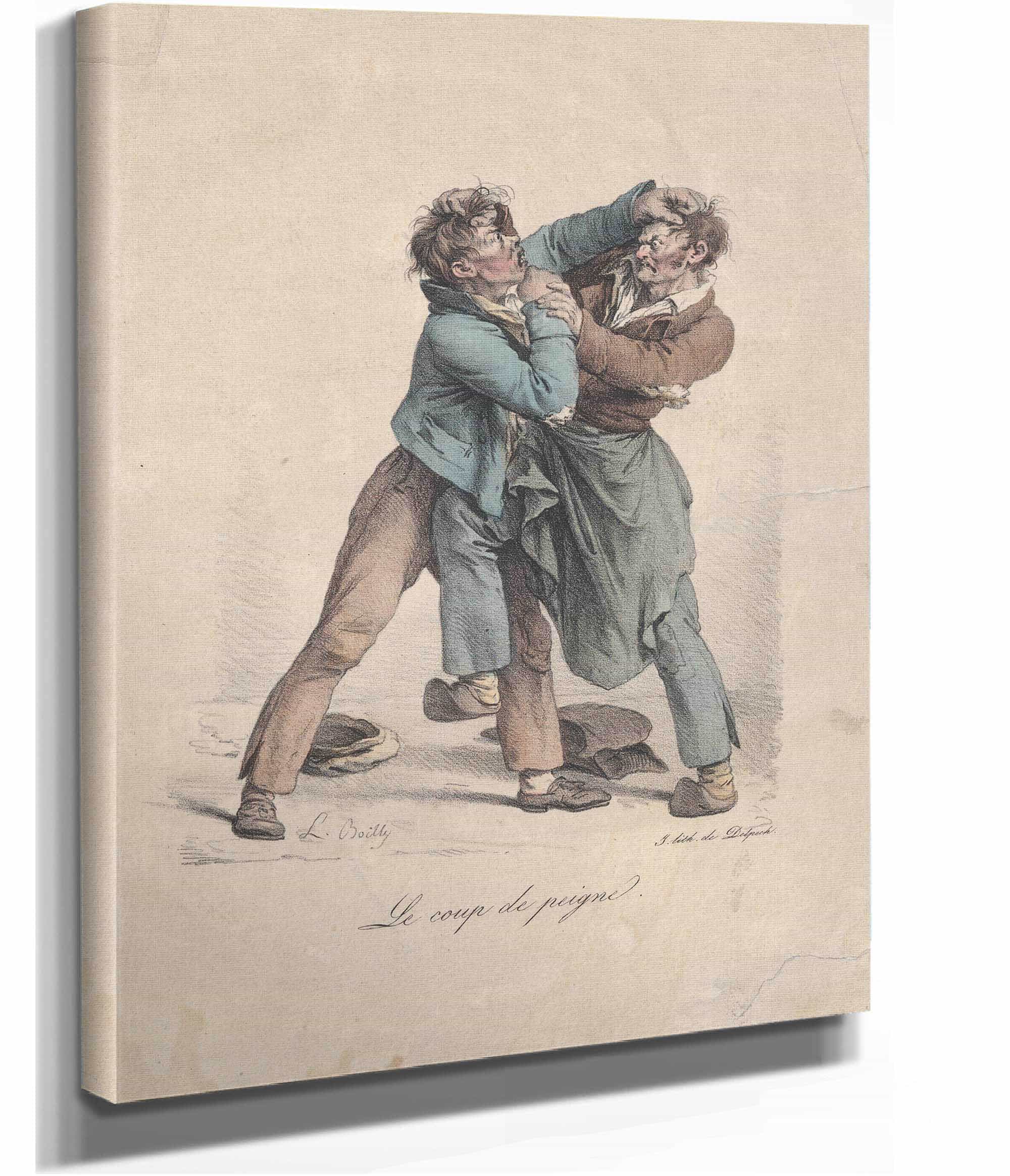 The Comb Punch by Louis Leopold Boilly - Image 2