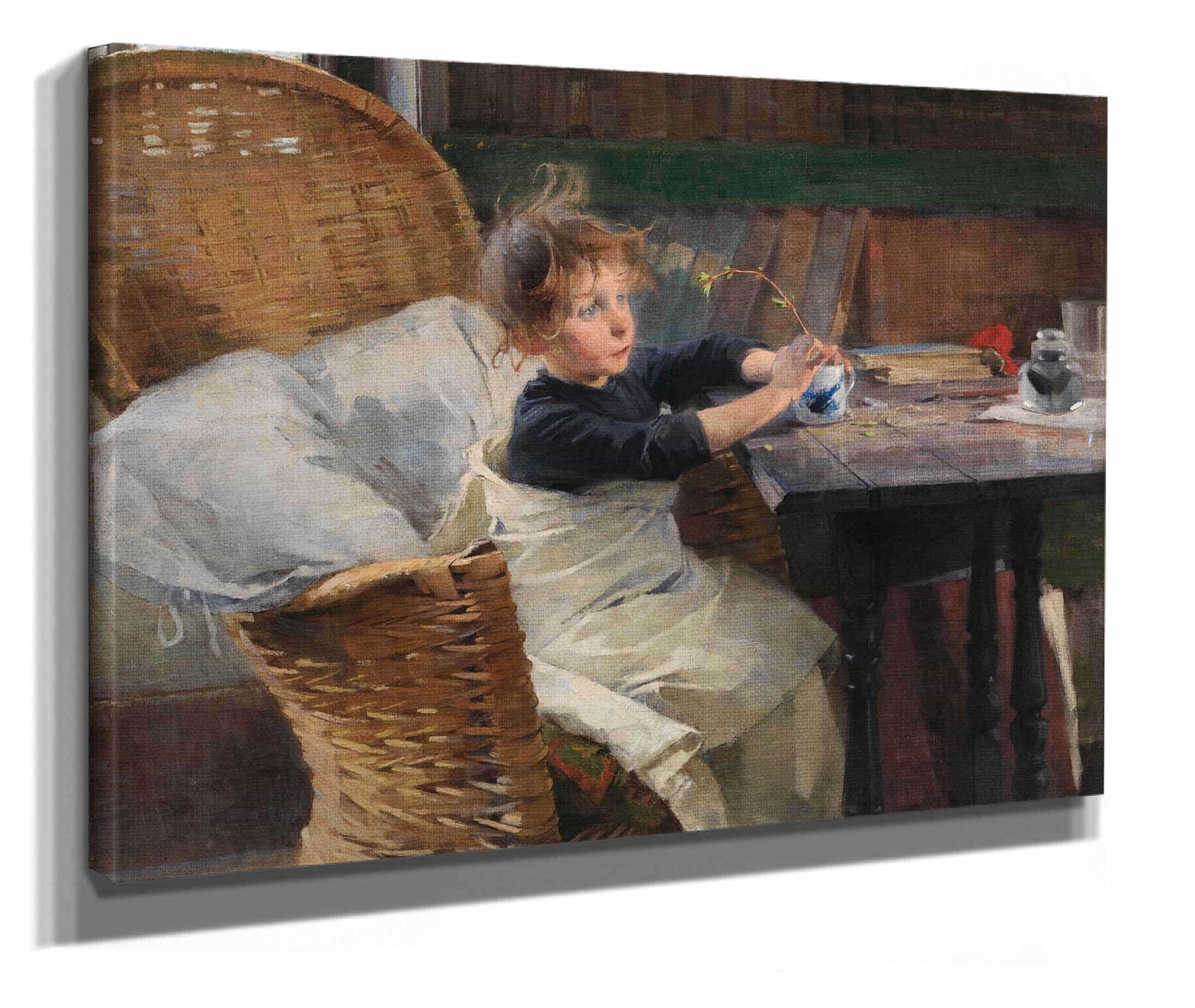 The Convalescent by Helene Schjerfbeck - Image 3