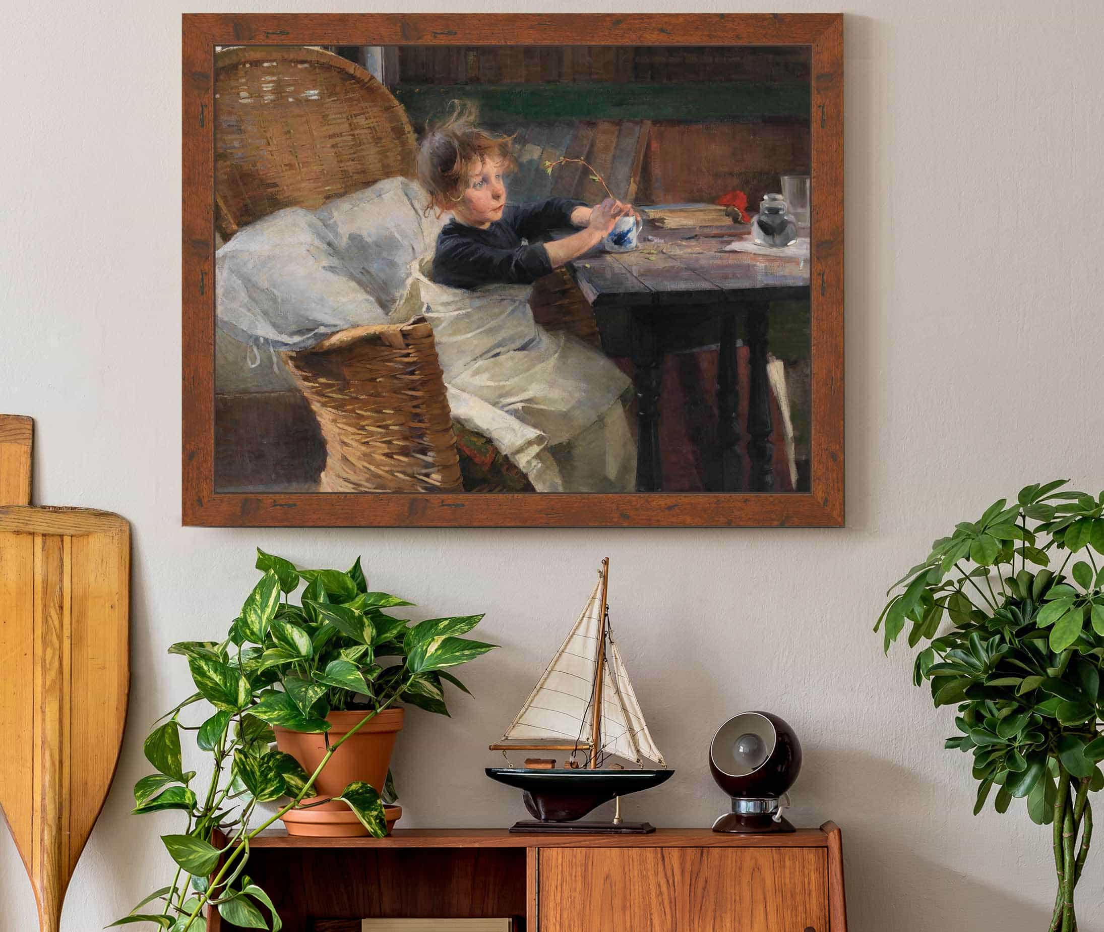 The Convalescent by Helene Schjerfbeck - Image 4