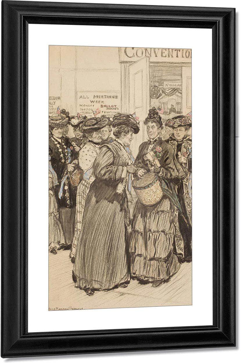 The Convention By Alice Barber Stephens - Image 3