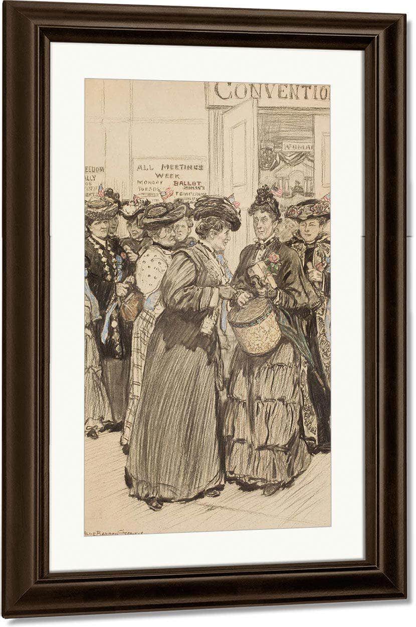 The Convention By Alice Barber Stephens - Image 4