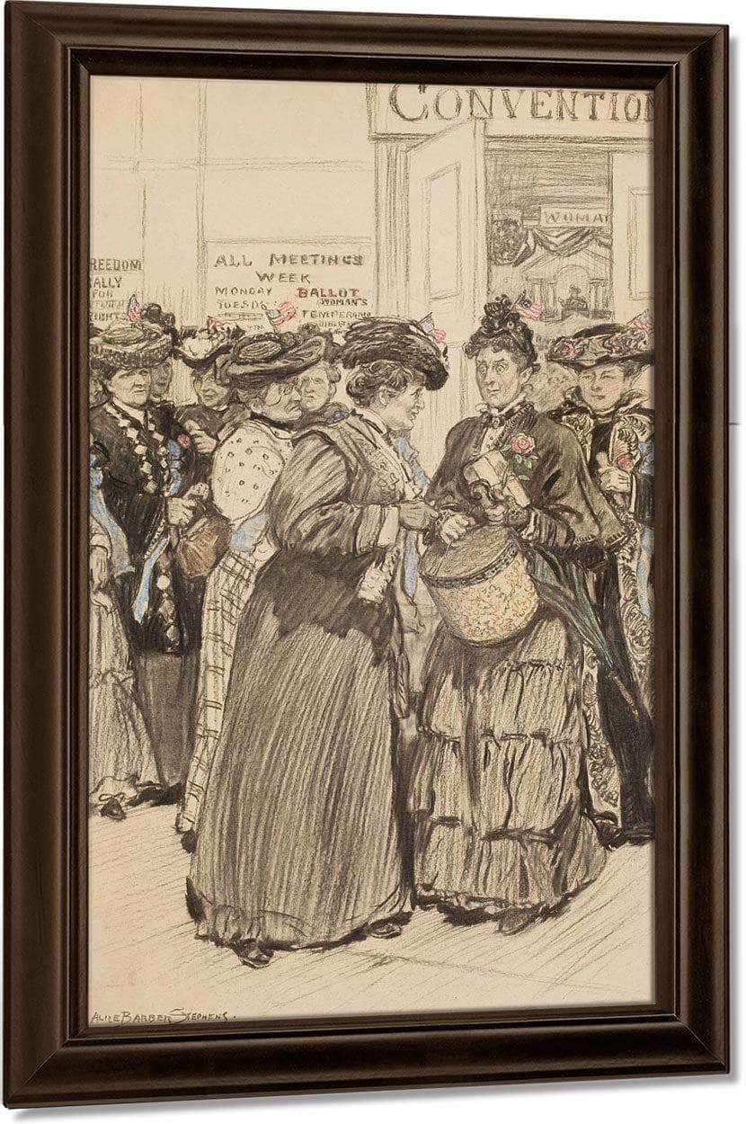 The Convention By Alice Barber Stephens - Image 5